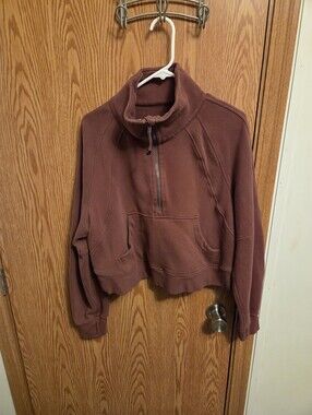 Lululemon Scuba Half-zip Pullover M/L Women's